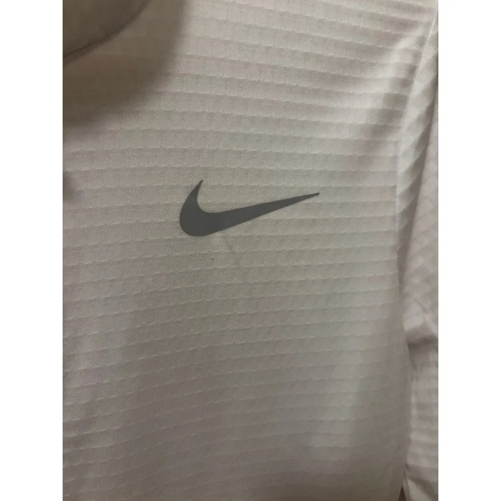 Nike Golf Villanova Wildcats Dri-FIT Full Zip Jacket White Textured Womens Med